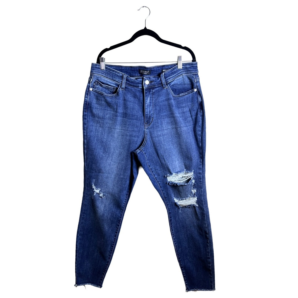 Judy‎ Blue Skinny Jeans Blue 18W Stretchy Denim